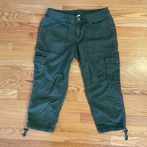 Time and Tru Womens Olive Green Cargo Pants